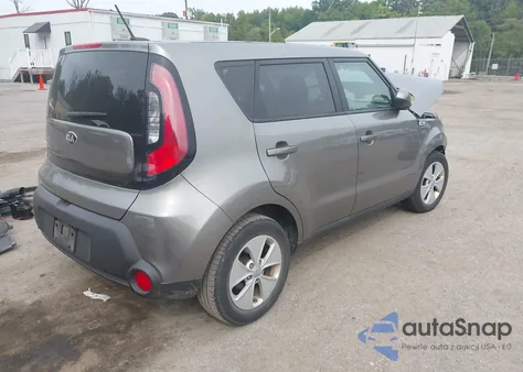 2016 Kia Soul из США, поврежденный, VIN KNDJN2A27G7384992